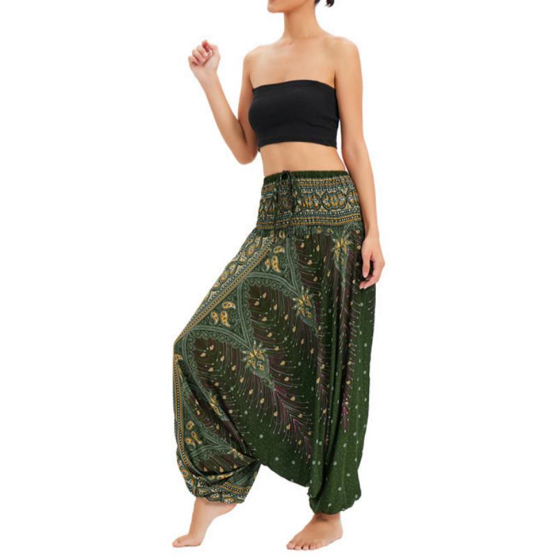 Olivenorma Women's Bohemian Wide Leg Yoga Pants - image 1