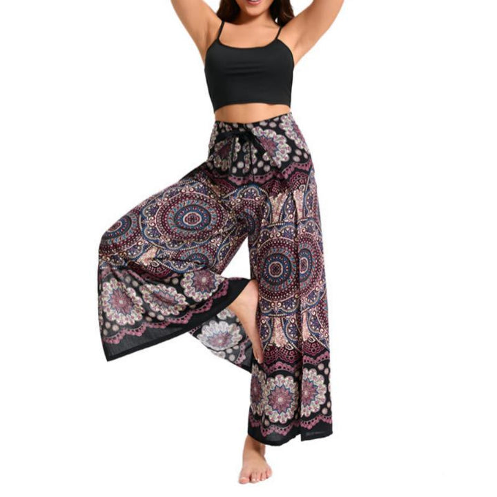 Olivenorma Women's Bohemian Butterfly Wide Leg Pants - image 6