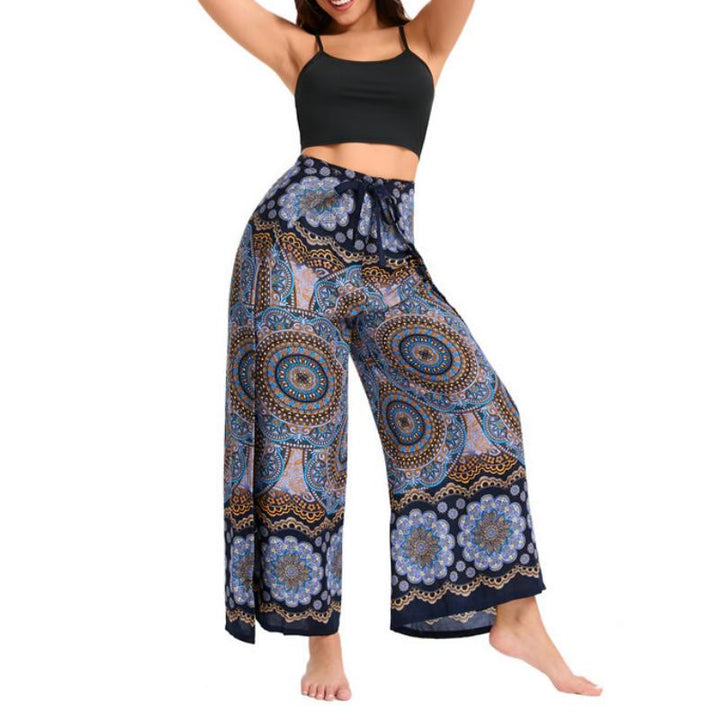 Olivenorma Women's Bohemian Butterfly Wide Leg Pants - image 13