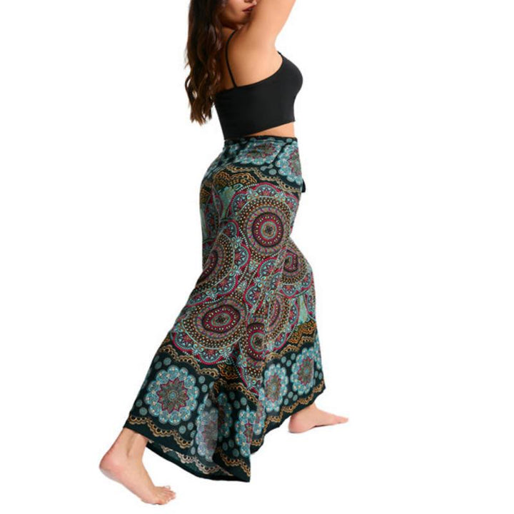 Olivenorma Women's Bohemian Butterfly Wide Leg Pants - image 3