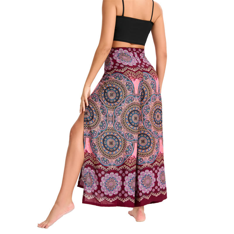 Olivenorma Women's Bohemian Butterfly Wide Leg Pants - image 26