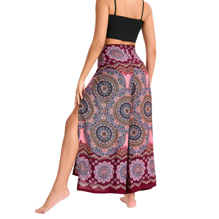 Olivenorma Women's Bohemian Butterfly Wide Leg Pants - image 26