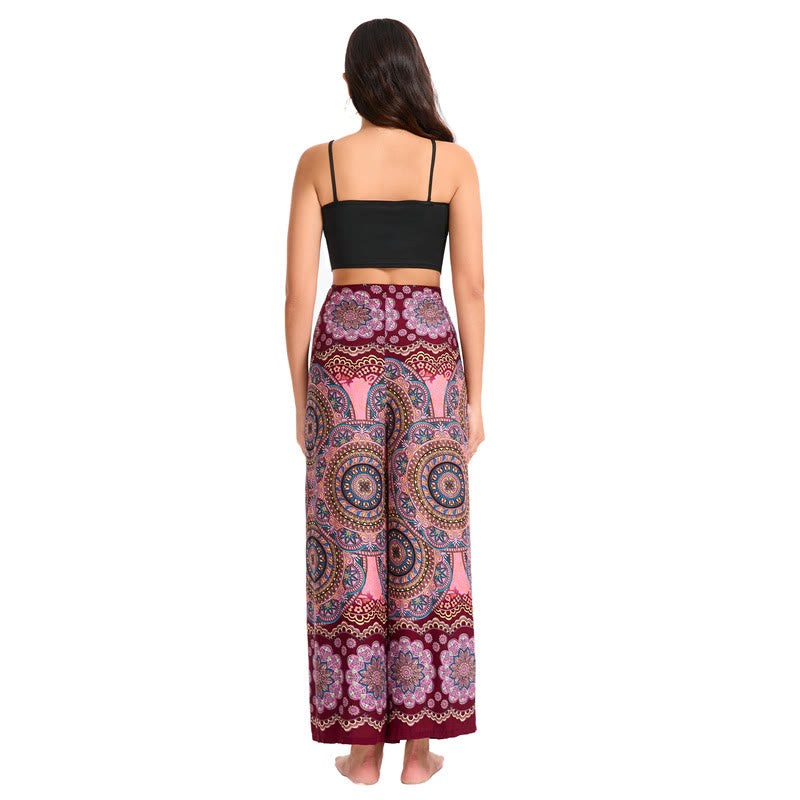 Olivenorma Women's Bohemian Butterfly Wide Leg Pants - image 27