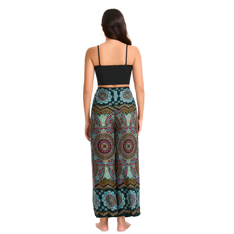 Olivenorma Women's Bohemian Butterfly Wide Leg Pants - image 5