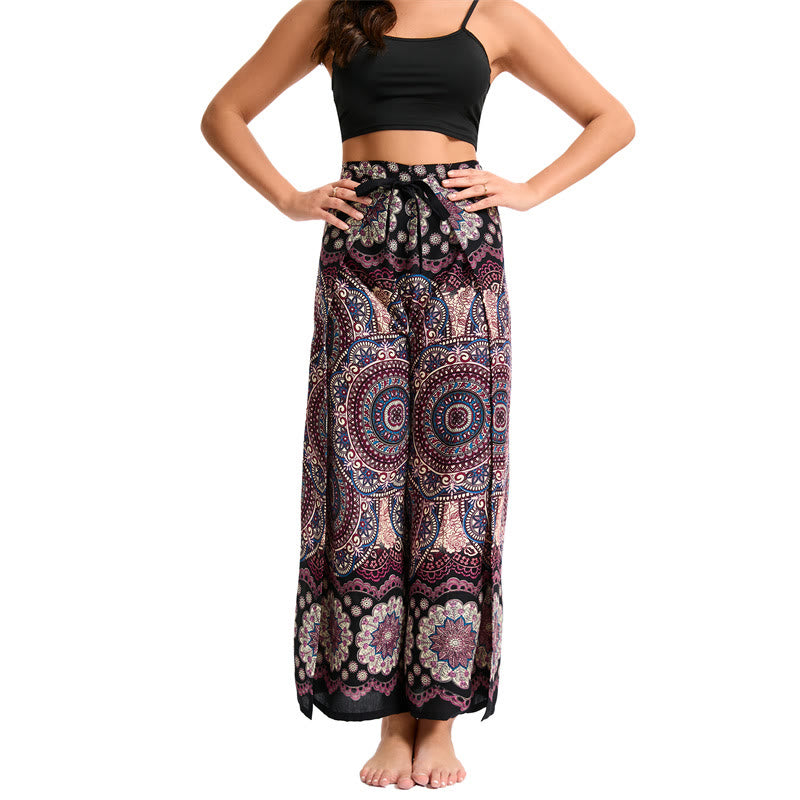 Olivenorma Women's Bohemian Butterfly Wide Leg Pants - image 11