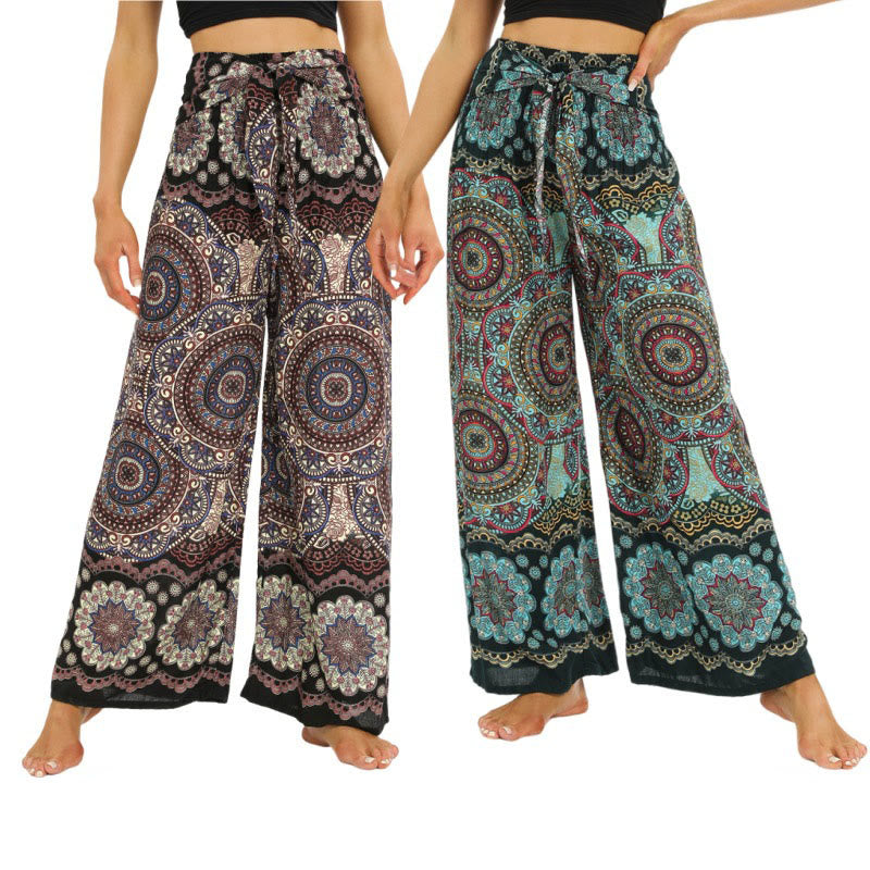 Olivenorma Women's Bohemian Yoga Lounge Pants - image 15