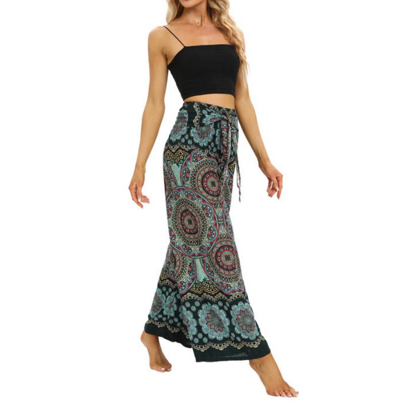Olivenorma Women's Bohemian Yoga Lounge Pants - image 1