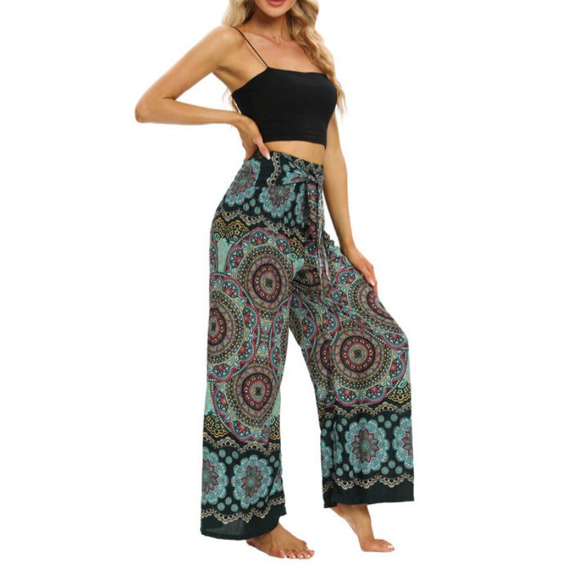 Olivenorma Women's Bohemian Yoga Lounge Pants - image 3