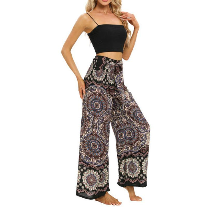Olivenorma Women's Bohemian Yoga Lounge Pants - image 9