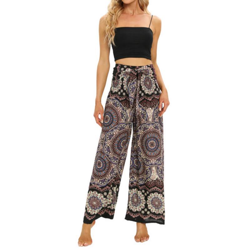 Olivenorma Women's Bohemian Yoga Lounge Pants - image 11