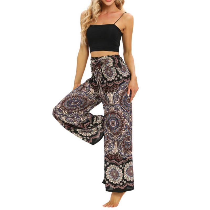 Olivenorma Women's Bohemian Yoga Lounge Pants - image 12
