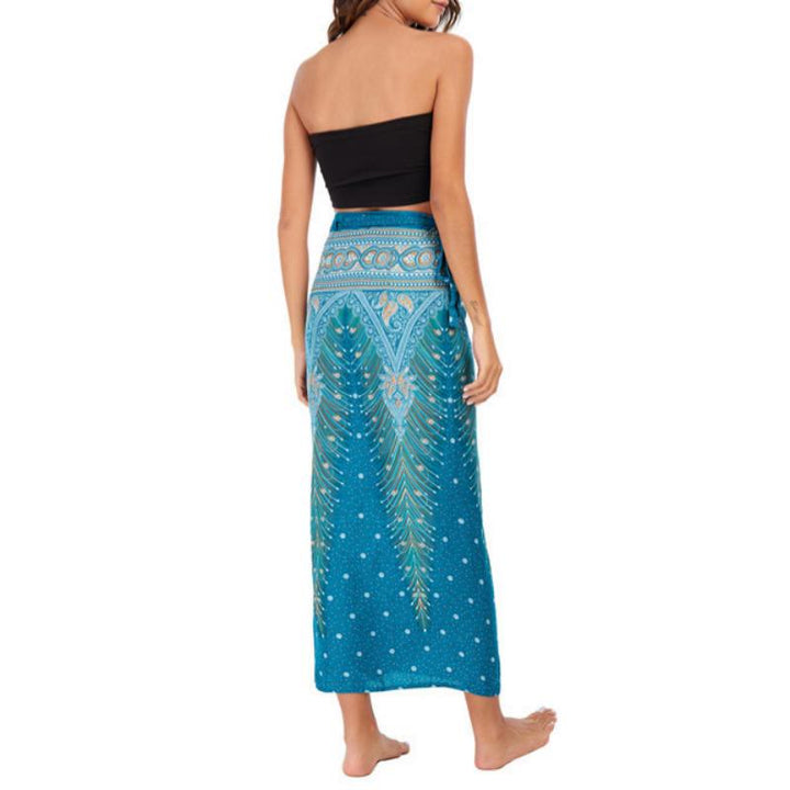 Olivenorma Women's One-Piece Wide Leg Wrap Dress - image 28