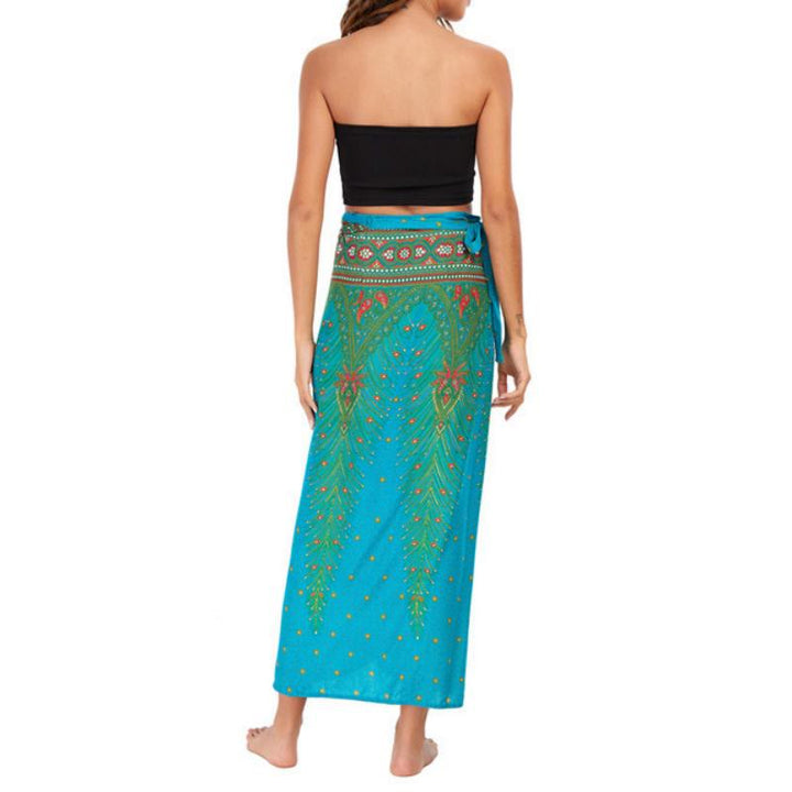 Olivenorma Women's One-Piece Wide Leg Wrap Dress - image 37