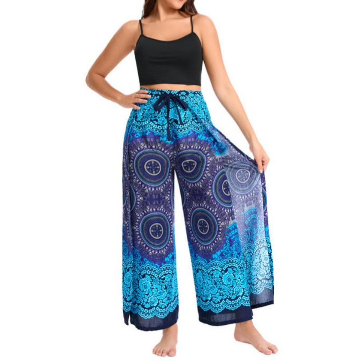Olivenorma Women's Bohemian Butterfly Wide Leg Pants - image 0