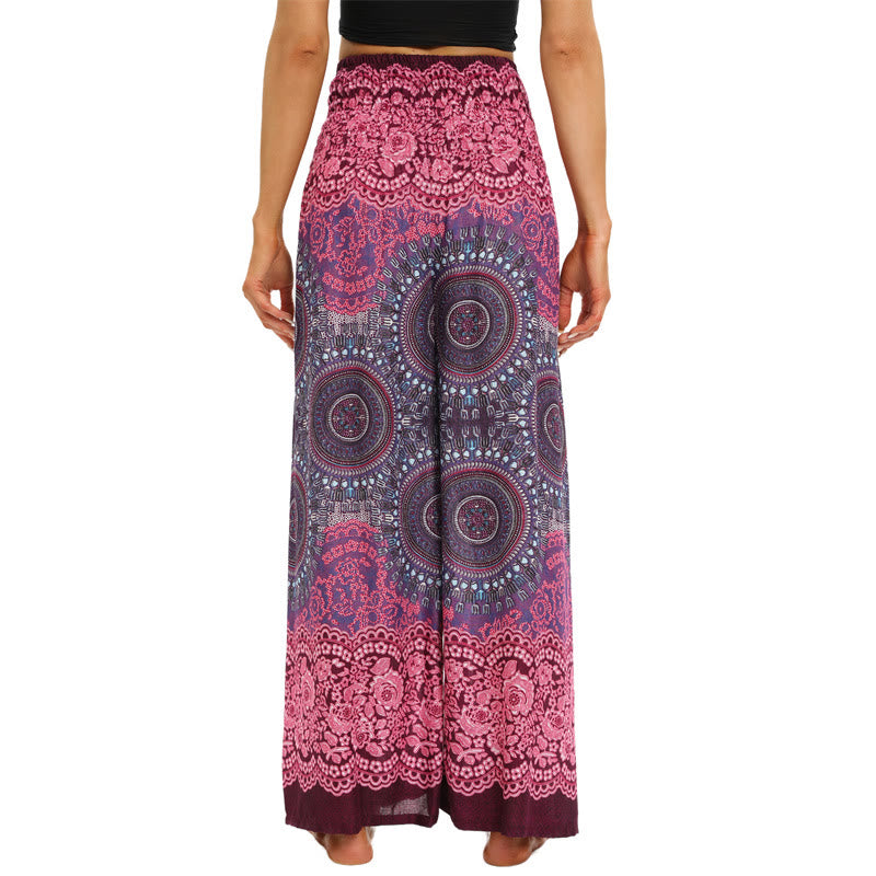 Olivenorma Women's Bohemian Loose Fit Wide Leg Pants - image 3