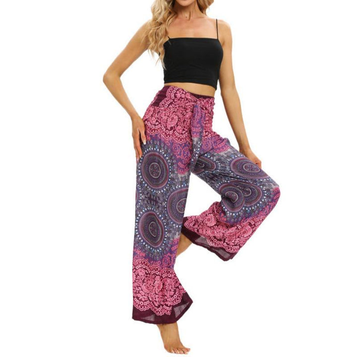 Olivenorma Women's Bohemian Loose Fit Wide Leg Pants - image 1
