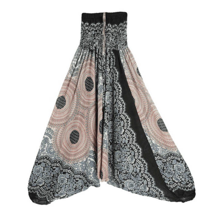 Olivenorma Women's Bohemian Relaxed Drop-Crotch Yoga Pants - image 35