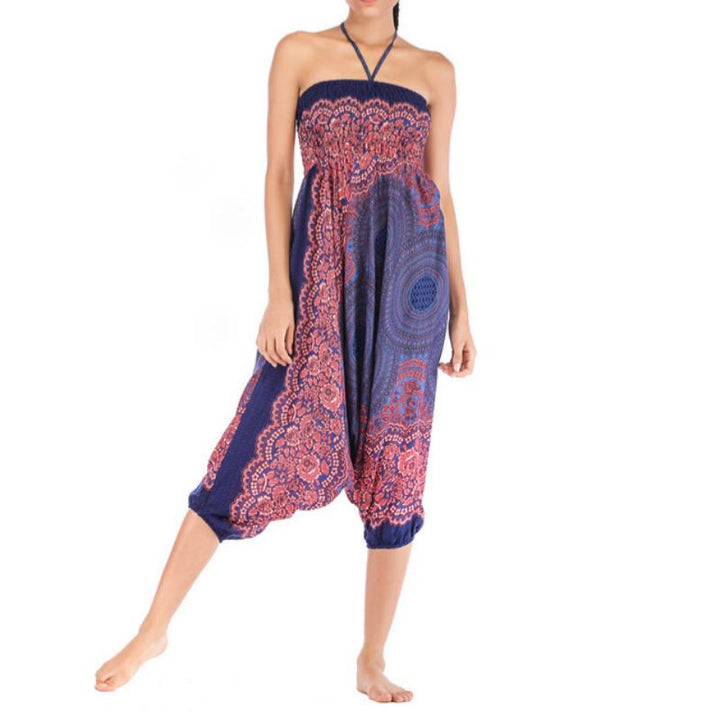 Olivenorma Women's Bohemian Relaxed Drop-Crotch Yoga Pants - image 23