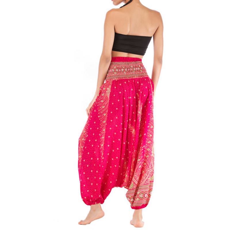 Olivenorma Women's Bohemian Drop-Crotch Yoga Pants - image 10