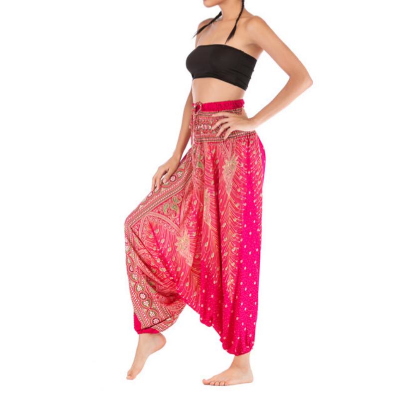 Olivenorma Women's Bohemian Drop-Crotch Yoga Pants - image 11