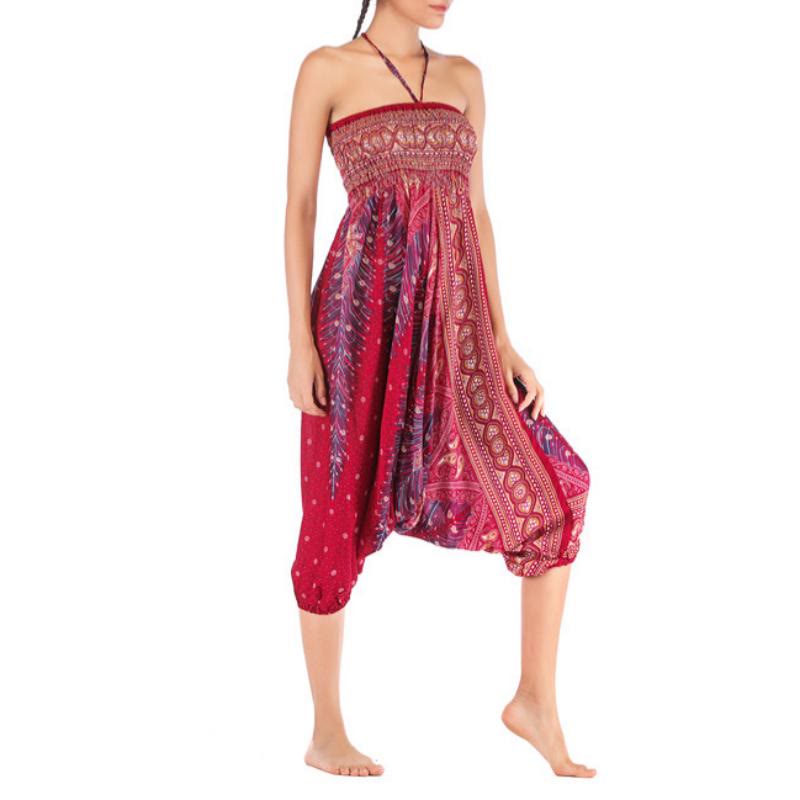 Olivenorma Women's Bohemian Drop-Crotch Yoga Pants - image 22