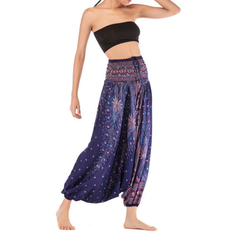 Olivenorma Women's Bohemian Drop-Crotch Yoga Pants - image 37