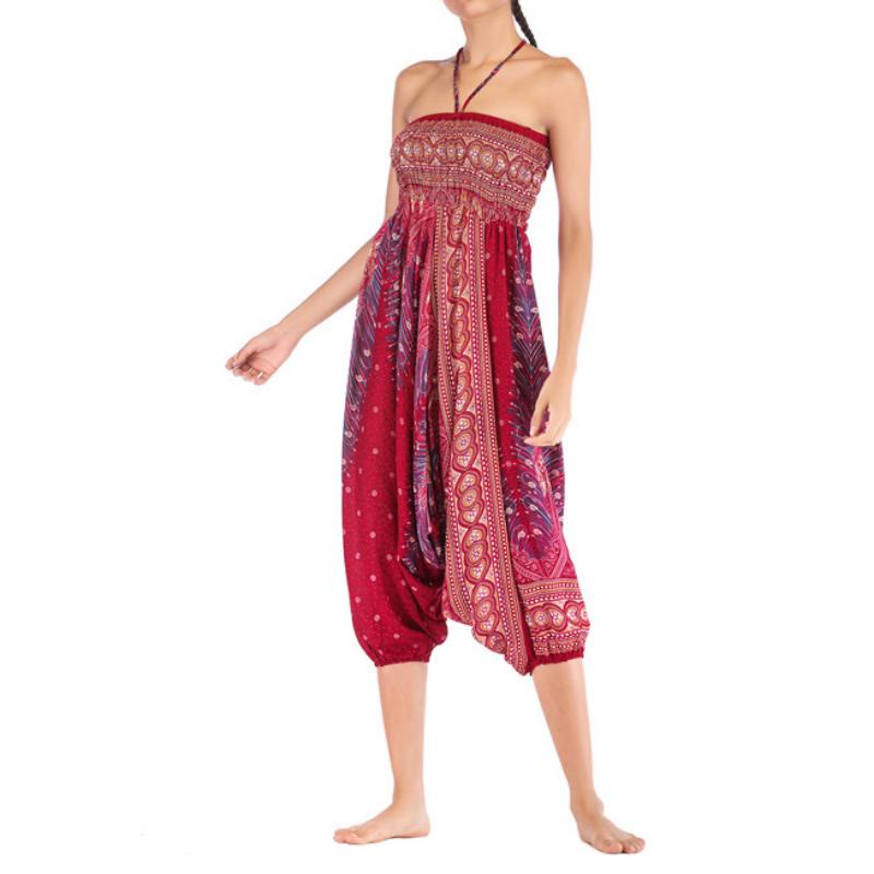 Olivenorma Women's Bohemian Drop-Crotch Yoga Pants - image 21