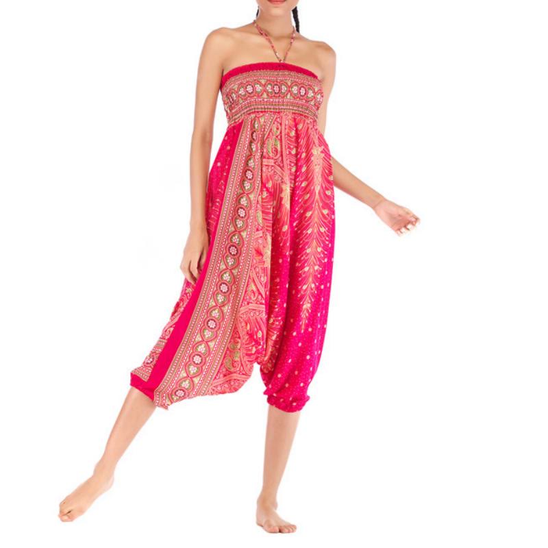 Olivenorma Women's Bohemian Drop-Crotch Yoga Pants - image 15