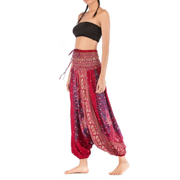 Olivenorma Women's Bohemian Drop-Crotch Yoga Pants - image 20