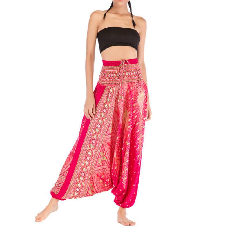 Olivenorma Women's Bohemian Drop-Crotch Yoga Pants - image 13