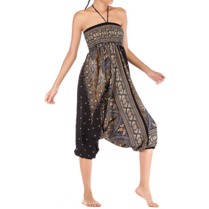 Olivenorma Women's Bohemian Drop-Crotch Yoga Pants - image 5