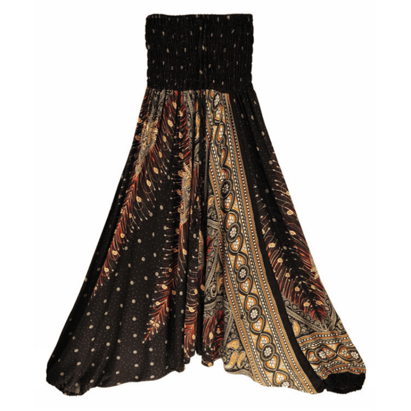 Olivenorma Women's Bohemian Drop-Crotch Yoga Pants - image 8
