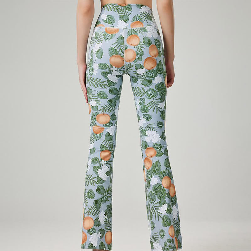 Olivenorma Women’s Printed Flare Yoga Fitness Pants - image 8