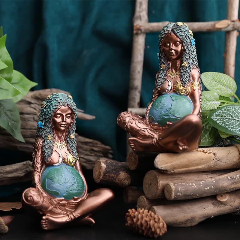 Olivenorma Mother Earth Art Statue Decoration - image 1
