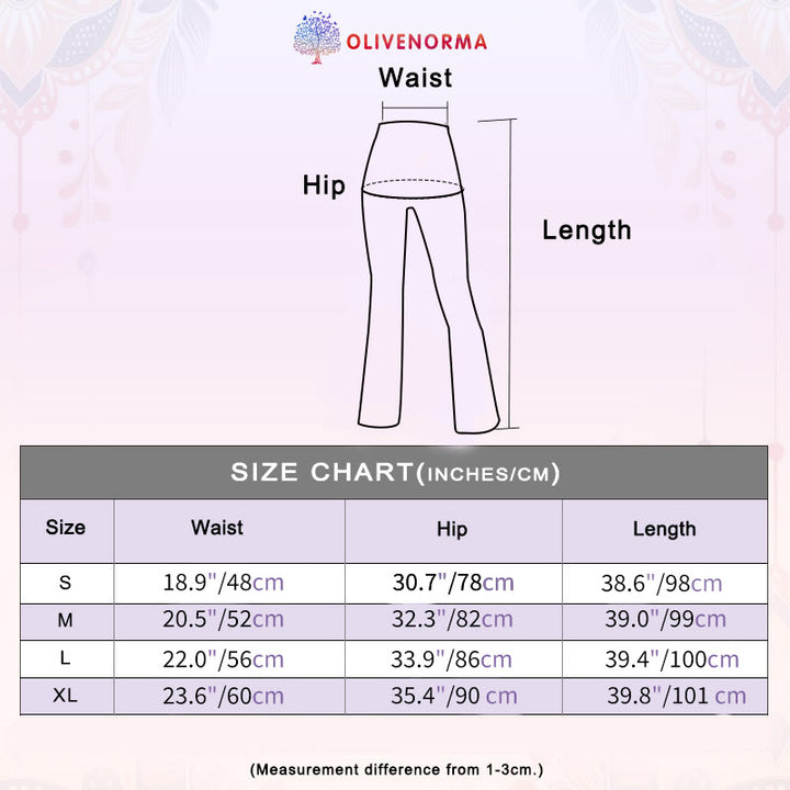 Olivenorma Women’s Printed Flare Yoga Fitness Pants - image 11