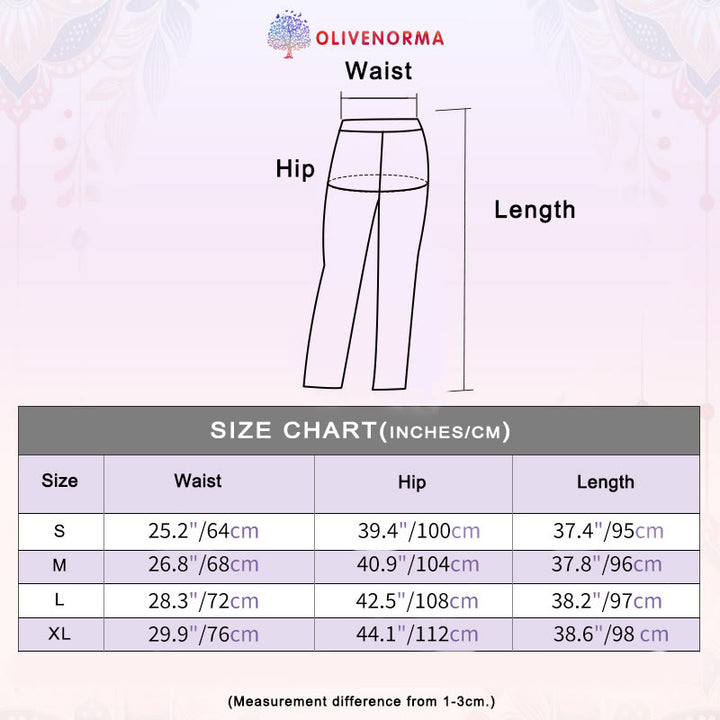 Olivenorma Women's Soft Flow High-Waist Straight Yoga Pants - image 12