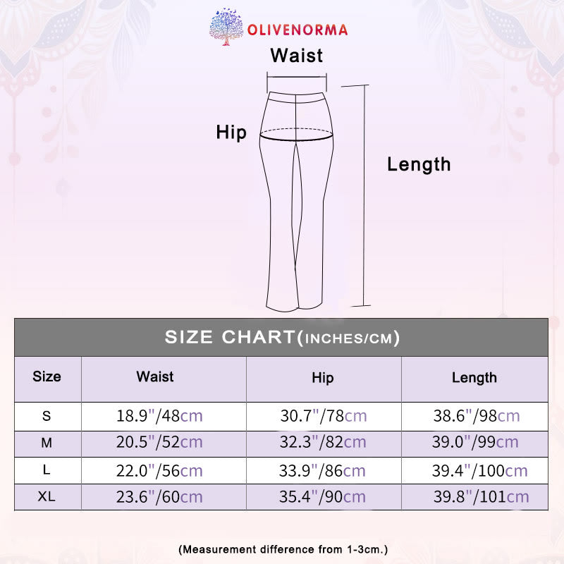Olivenorma Women's Sculpted High-Waist Flare Yoga Pants - image 2