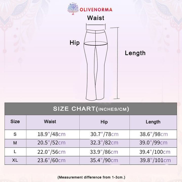 Olivenorma Women's Sculpted High-Waist Flare Yoga Pants - image 2