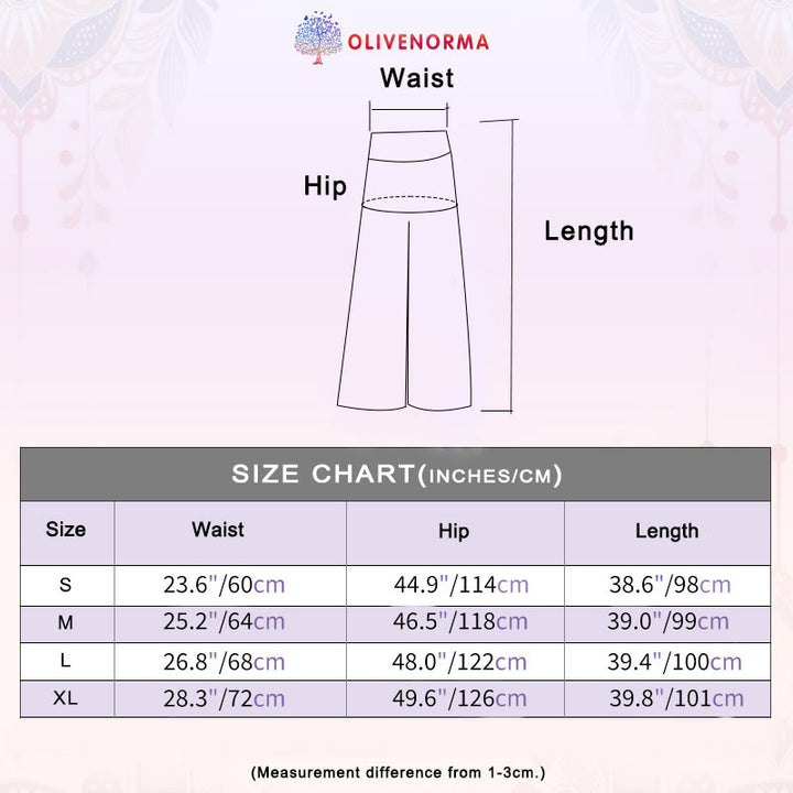 Olivenorma Women's Zen Flow High-Waist Wide Leg Pants - image 8