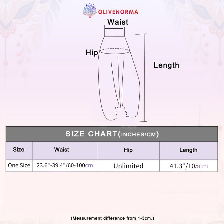 Olivenorma Women's Bohemian Wide Leg Yoga Pants - image 29