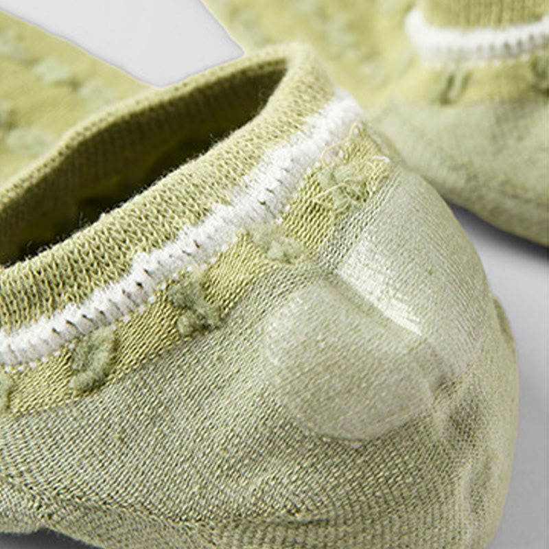 Olivenorma 3 Pairs Lightweight Pilates Breathable Stretch Cotton Grip Fitness Socks for Barre, Yoga & Everyday Comfort Training Yoga Socks - image 15