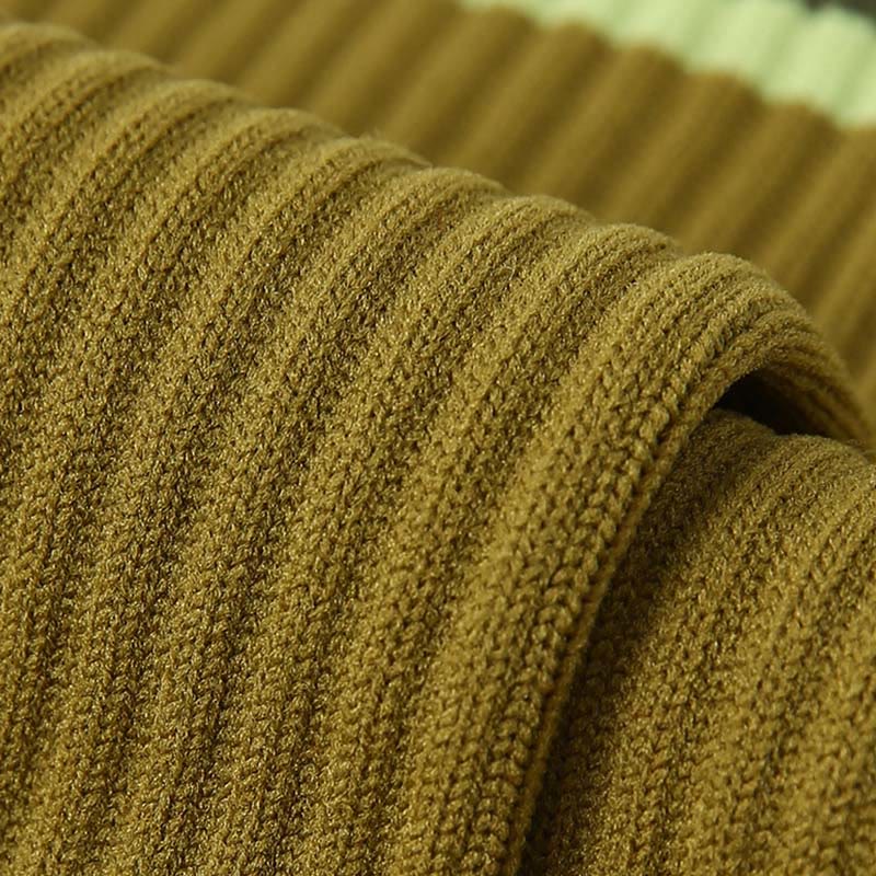 Olivenorma Retro Crew Compression Non-Slip Pilates Barre Everyday Comfort Calf Socks with Breathable Support & Athletic Fit Yoga Socks - image 7