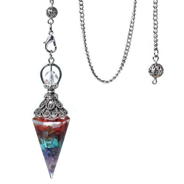 FREE Today: 10 Styles 2pcs Natural Stone Pendulum & Wooden Divination Board Set - Chakra - image 23