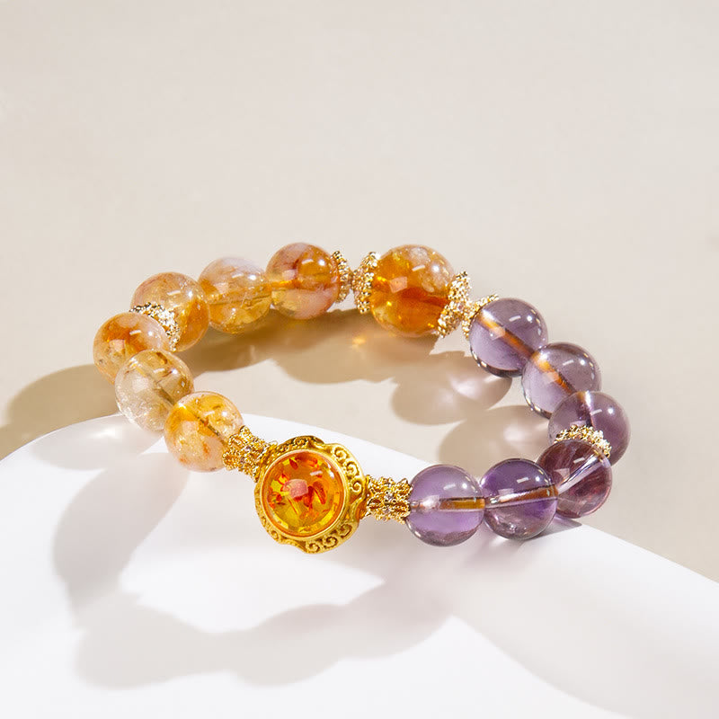 Olivenorma The Power Of Crystals For Luck & Money Bracelet - image 1