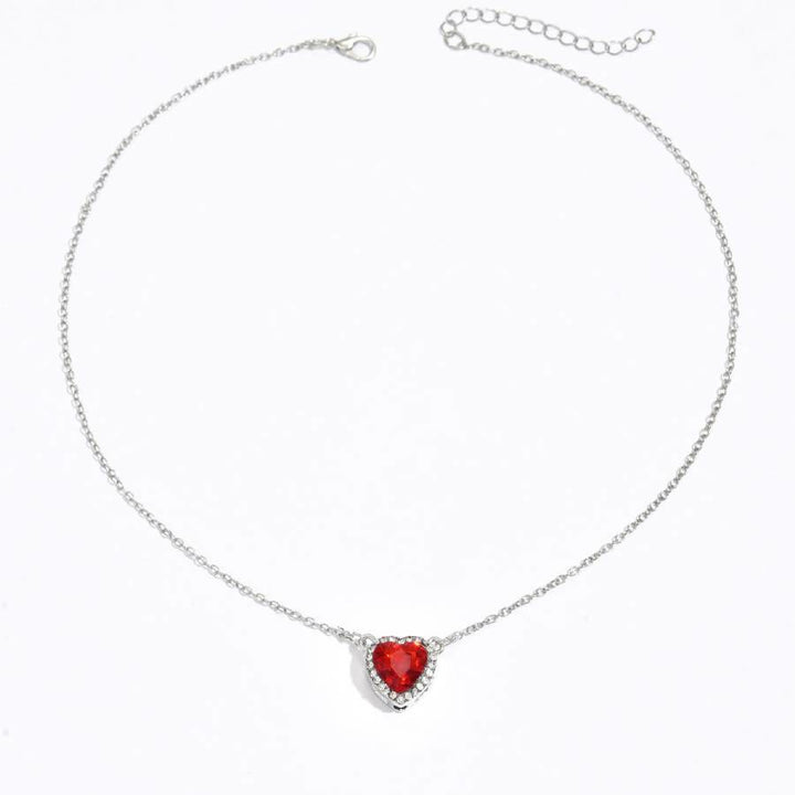 FREE Today: "Fight for your love" Heart Lock Slip Chain Heart Sword Couple Necklace Set - image 4