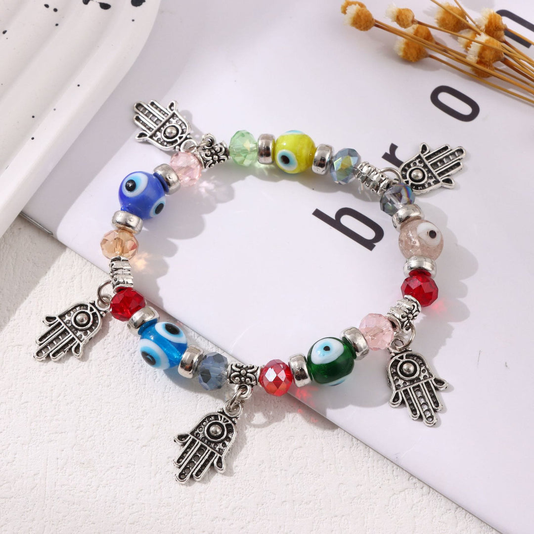 FREE Today: Evil Eye & Hamsa Protection Bracelet - Multicolor Evil Eye & Hamsa - image 9