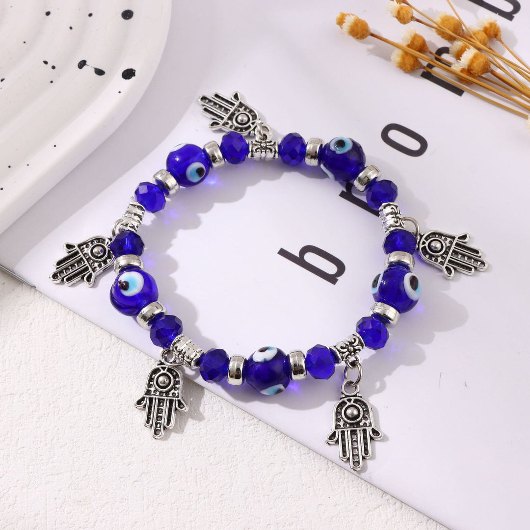 FREE Today: Evil Eye & Hamsa Protection Bracelet - Royal Blue Evil Eye & Hamsa - image 8