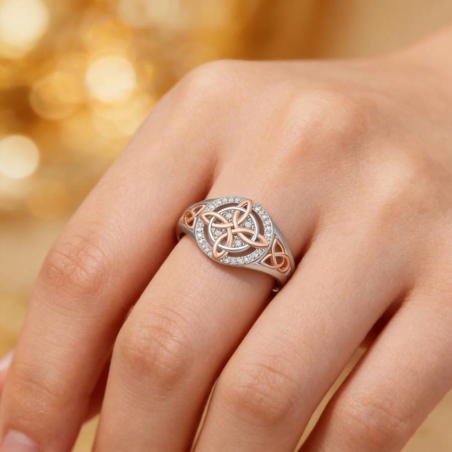 FREE Today: Witch's Celtic Knot Protection Ring - image 1