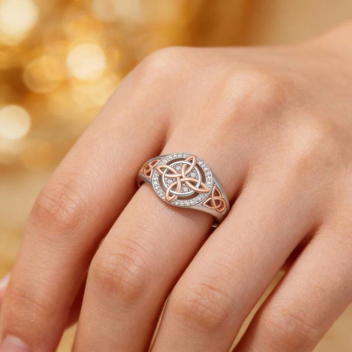 FREE Today: Witch's Celtic Knot Protection Ring - image 1