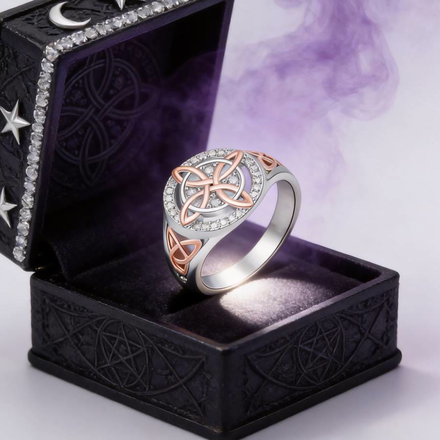 FREE Today: Witch's Celtic Knot Protection Ring - image 3
